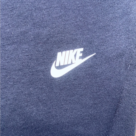 Nike Men's Navy and White Joggers - Picture 2 of 6
